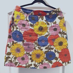 ModCloth Princess Highway Floral Mini Skirt